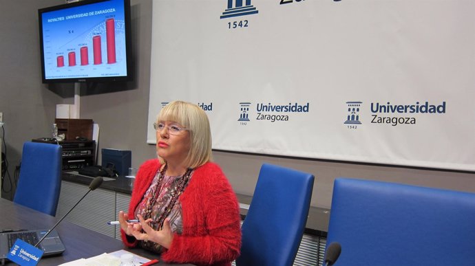 Vicerrectora de Transferencia e Innovación Tecnológica de la UZ, Pilar Zaragoza