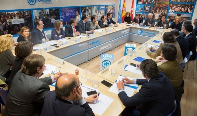 Gestora del PP de Madrid con Vera