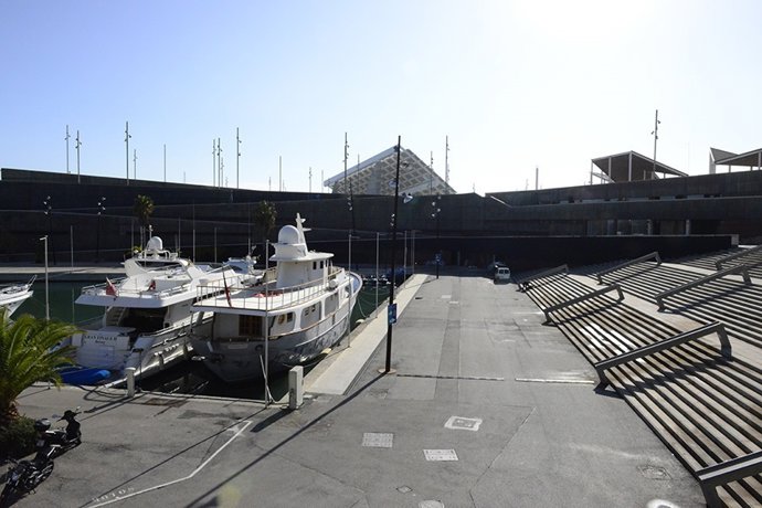 Ubicació de Game Point Center al Port Fòrum de Barcelona