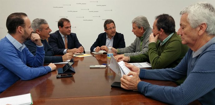 Alberto Díaz con Solidaridad del Taxi.