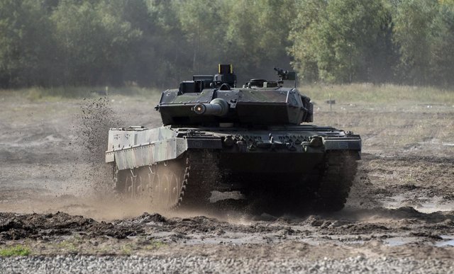 Tanque Leopard 2 del ejército alemán