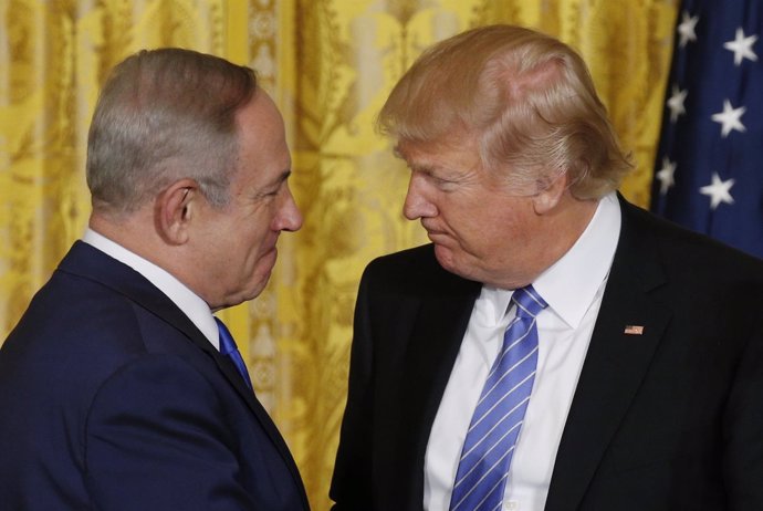 Donald Trump y Benjamin Netanyahu