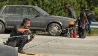 The Walking Dead: Rick y Michonne batieron un letal récord en el 7x09