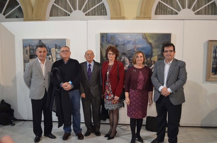 Homenaje a Luis Cañadas con un libro y una muestra de su obra