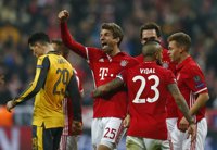 El Bayern aumenta los fantasmas del Arsenal