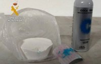 Detenido un joven en Villarobledo cuando transportaba en su vehículo 100 gramos de cocaína