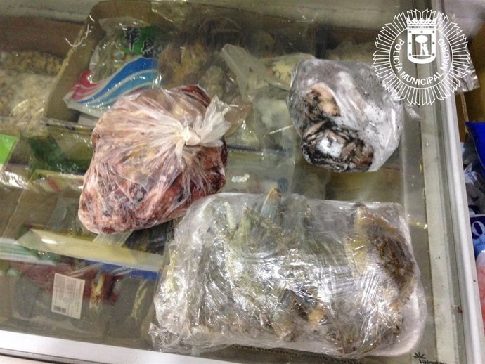 Intervenidos 660 kilos de alimentos