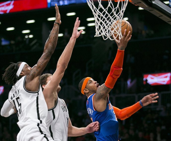 Carmelo Anthony, de los New York Knicks