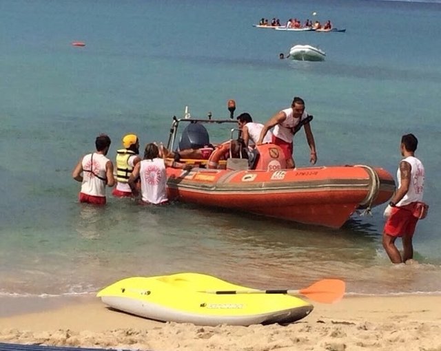 Simulacro de socorrismo