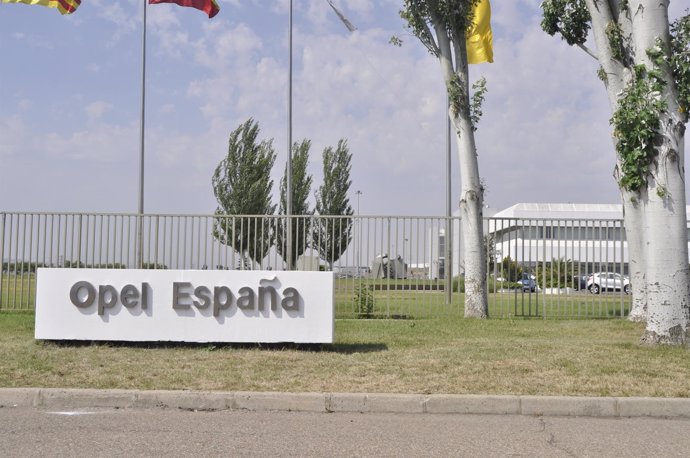 Fábrica de Opel en Figueruelas (Zaragoza)
