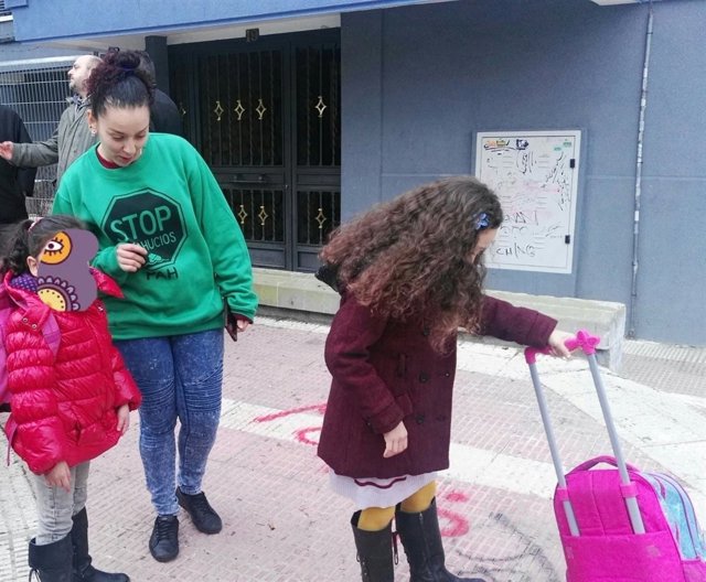 Desnonament a Parla d'una mare i dues nenes