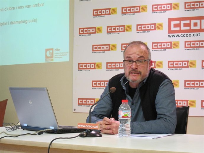 El director del Cite de CC.OO. Catalunya, Carles Bertran