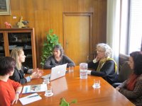 Broto traslada el apoyo del Ayuntamiento a los palestinos ante la "insostenible" situación en la región