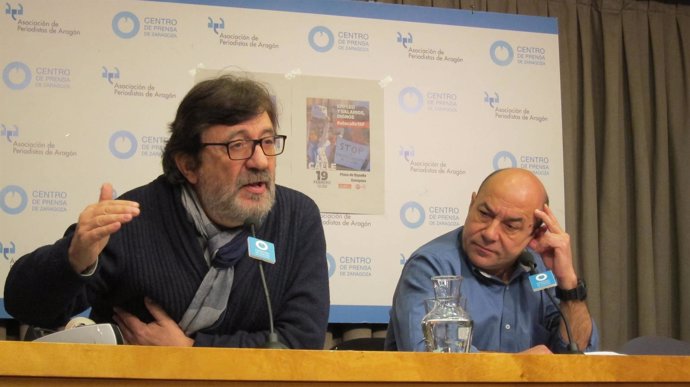 UGT y CCOO Aragón se movilizan por unos empleos y salarios dignos