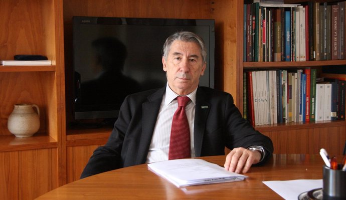 El presidente de Cepyme-Zaragoza, Aurelio López de Hita.
