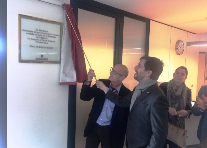  Toni Comín inaugura el nou CAP de Piera