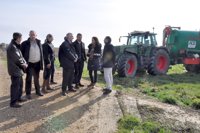 Olona anuncia en Ejea un próximo decreto para la gestión de purines