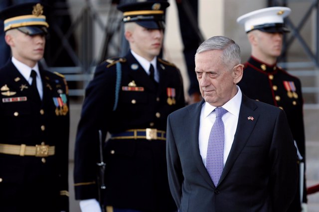 El secretario de Defensa estadounidense, James Mattis