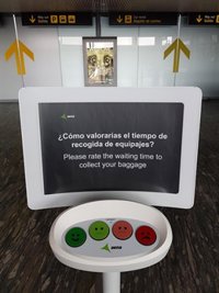 El Aeropuerto de Zaragoza mide el grado de satisfacción de la calidad de sus servicios