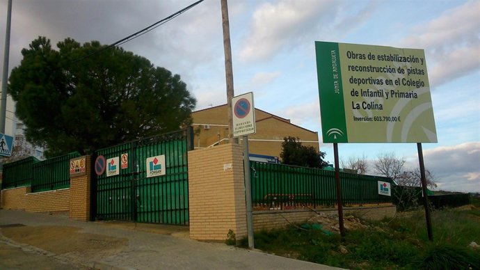 Obras del colegio La Colina.