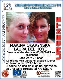 Desaparegudes a Conca, Marina Okarynska, Laura del Hoyo