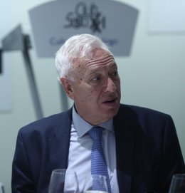 José Manuel García Margallo en una conferència
