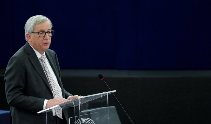 Jean-Claude Juncker na Eurocámara