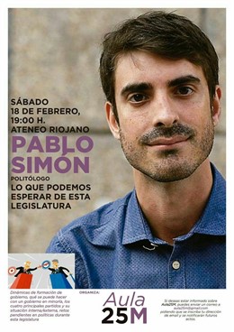 Pablo simón acude mañana a Logroño