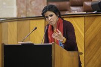 Teresa Rodríguez pide un "proceso constituyente" hacia una nación andaluza "sin frentismos"