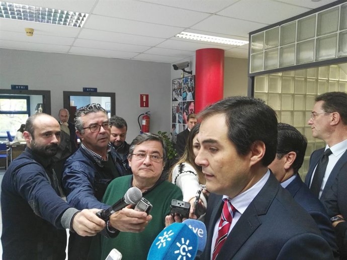 El secretario de Seguridad, José Antonio Nieto, este viernes en Málaga