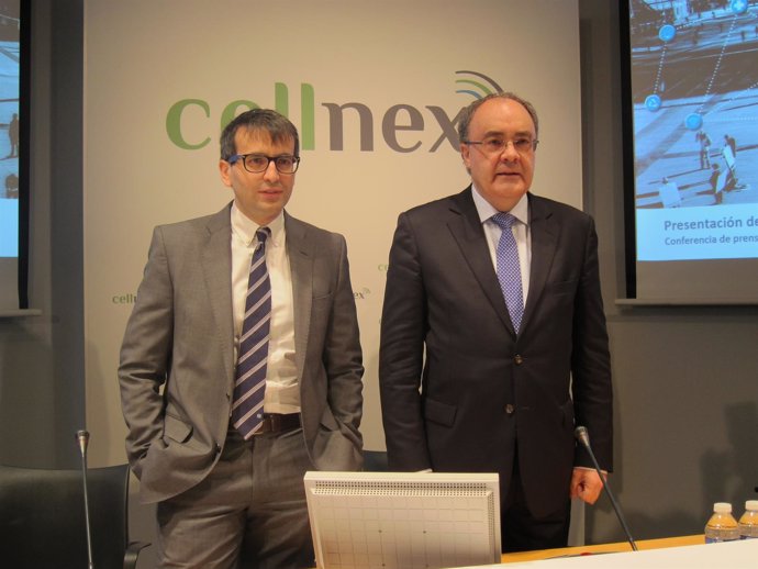 José Manuel Aisa y Tobías Martínez (Cellnex Telecom)