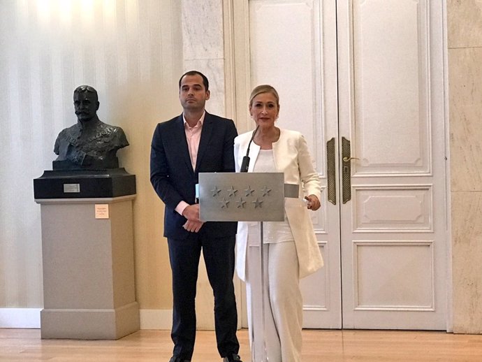 Cristina Cifuentes e Ignacio Aguado