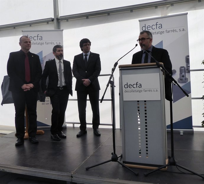 Decfa reivindica davant Puigdemont una mà d'obra "més qualificada"
