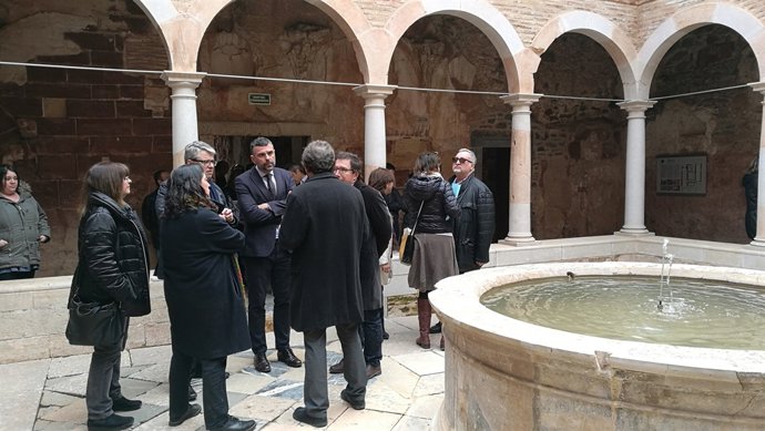 La Cartoixa d'Escaladei adecua els seus accessos i restaura el seu hort