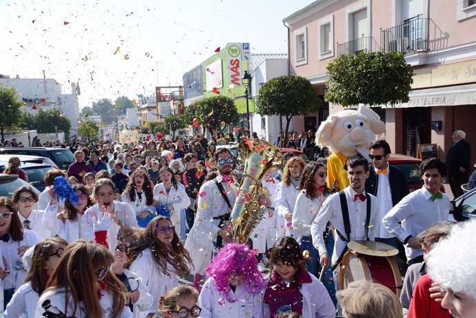 Celebración del Carnaval en Tomares