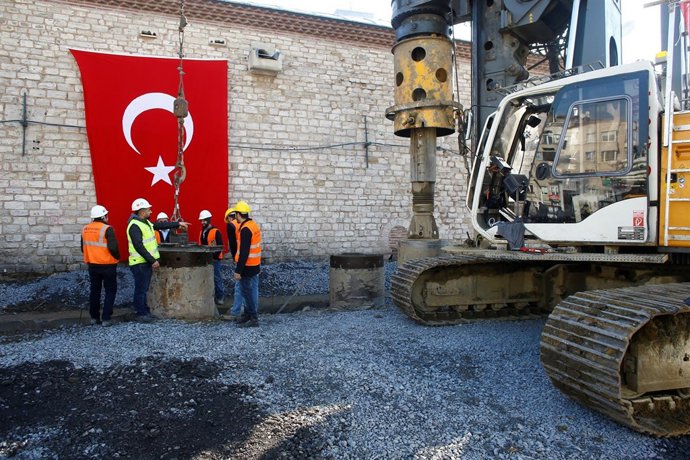 Construcción de una mezquita en Taksim
