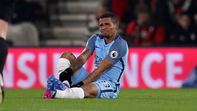 Gabriel Jesus es lesiona amb el Manchester City