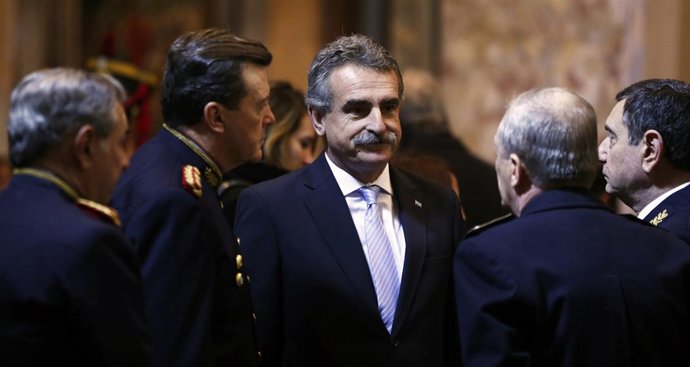 El exjefe del Ejército de Argentina César Milani.