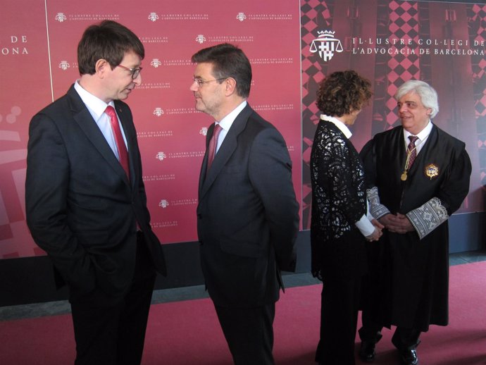 Carles Mundó, Rafael Catalá, Dolors Montserrat, Oriol Rusca