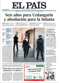 Las portadas de los periódicos de hoy, sábado 18 de febrero de 2017