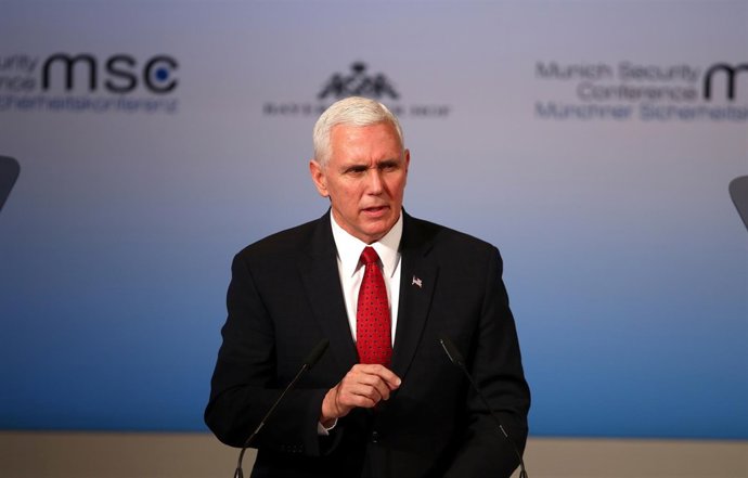 Vicepresidente de EEUU Mike Pence en Munich