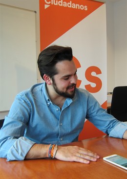 El secretari de Comunicación de Ciudadanos, Fernando d'Erm