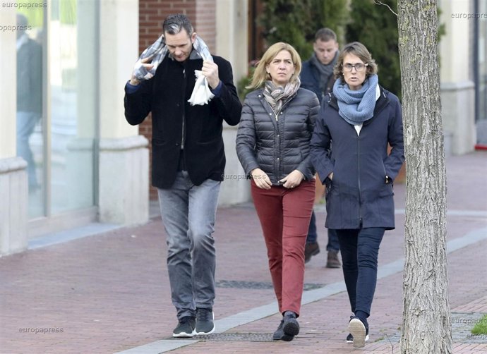 IÑAKI CON LA INFANTA CRISTINA