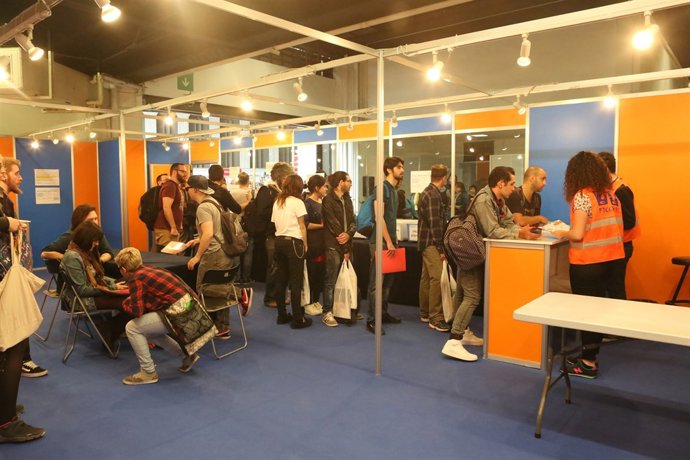 Zona Professional en el Saló del Còmic