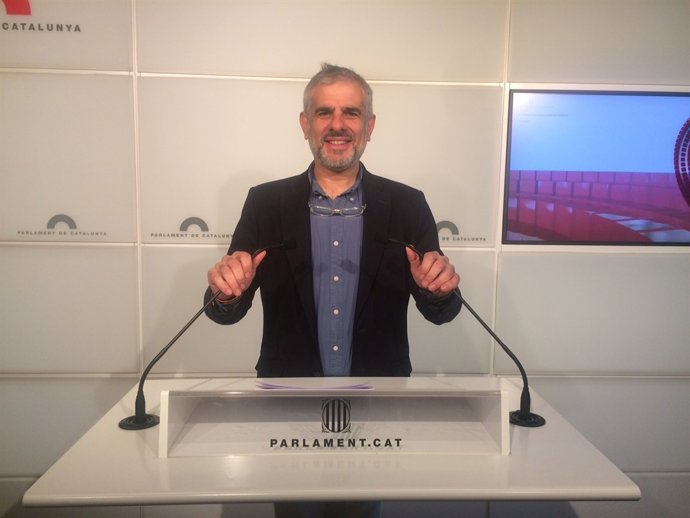 El portaveu d'Cs en a Parlament, Carlos Carrizosa