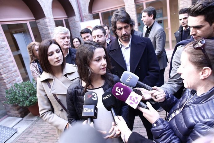 La líder de l'Cs a Catalunya,  Inés Arrimadas