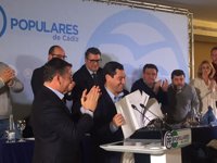 PP de Cádiz respalda en su Junta Directiva la candidatura de Juanma Moreno como presidente del PP-A