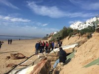 PSOE urge al Gobierno a actuar en el litoral de Huelva tras el último temporal