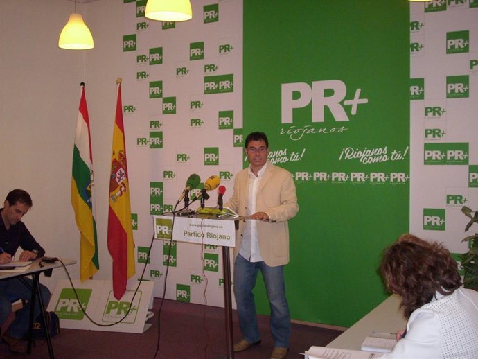 El presidente del PR+, Fernando Gómez Herrainz
