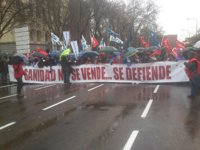 La Marea Blanca convoca este domingo una nueva marcha bajo el lema "nos derrumban la Sanidad Pública"  